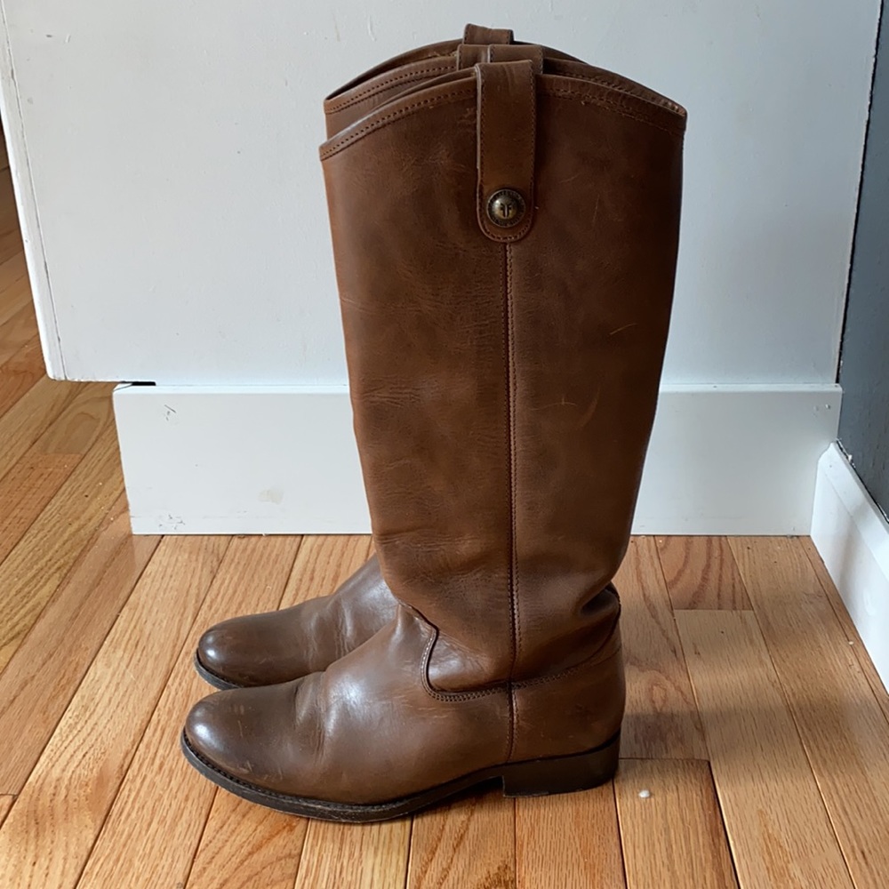 Frye Melissa Button Riding Boots
